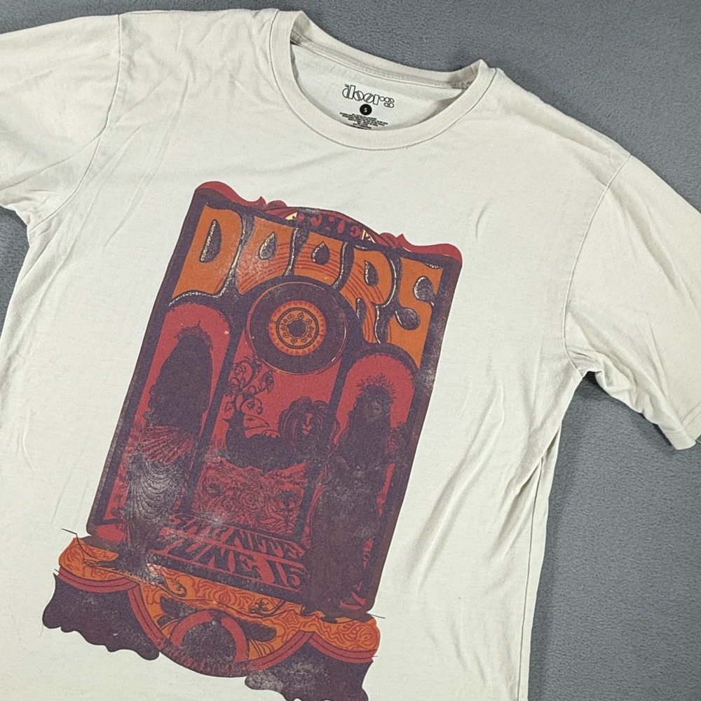 The Doors Sat Nite June 15 T-shirt Licensed 2023 Adult Small Poster Tee